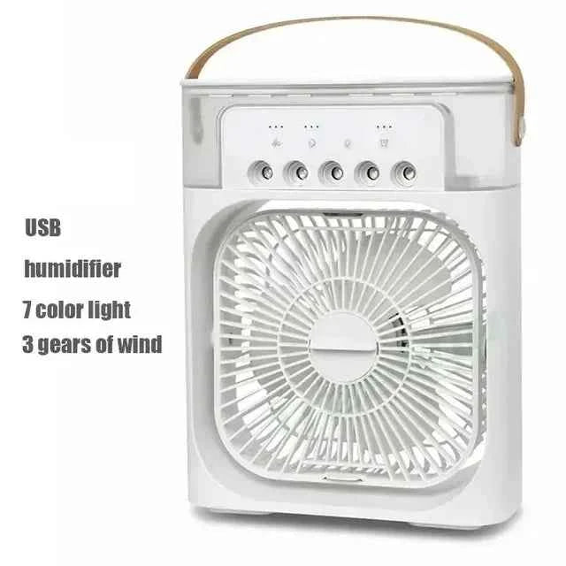 Portable Air Conditioner & 3-in-1 Desk Fan with 5-Spray Misting Humidifier X5 - PureCold