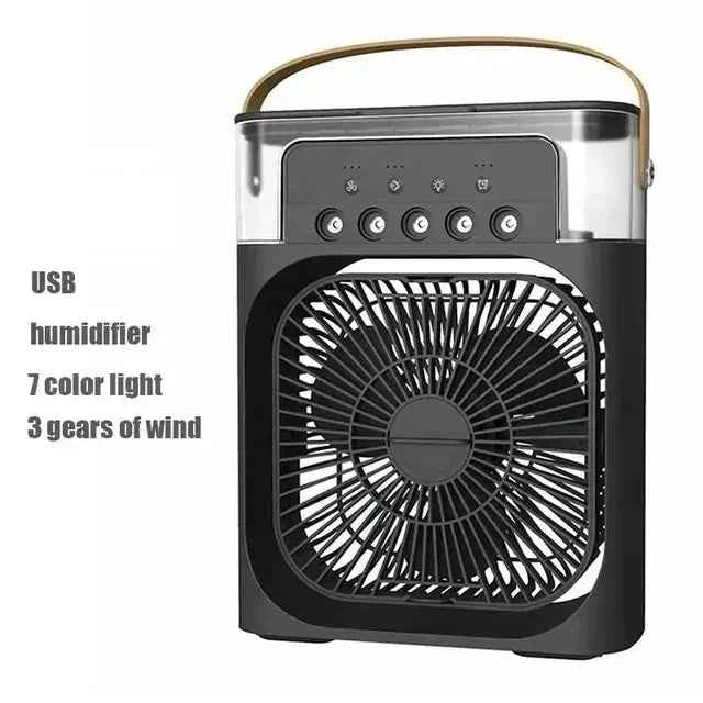 Portable Air Conditioner & 3-in-1 Desk Fan with 5-Spray Misting Humidifier X5 - PureCold